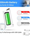 Portable 5 Gallon Water Dispenser Pump With USB Rechargeable Battery, Automatic Foldable Water Pump For Camping And Kitchen diagram