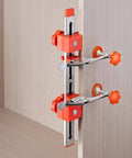 Slide Installation Jig With Toggle Clamp And Magnetic Arm Locator For Cabinets on wood cabinet for drawer installations