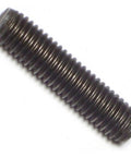 Side view of double-ended automotive stud, 8mm-1.25 x 35mm, zinc-plated steel, pack of 8