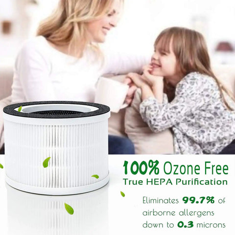 Allo Compatible Replacement Filter 2 Pack For Afloia Fillo And MOOKA Allo Air Purifiers enhancing family air quality