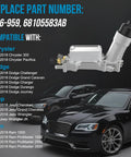 Beefed Up Aluminum Engine Oil Cooler And Oil Filter Housing Adapter for 3.6L V6 Vehicles displayed against compatible car models.