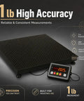 Heavy Duty Floor Scale Featuring A Spacious 48 By 48 Inch Deck And Massive 11000 Pound Capacity Built Like A Tank for precise weighing.