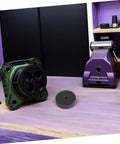 Six Piece Nylon Buffing Wheel Set With 10mm Hole Super Fast Cut For Bench Grinder on workbench with tools.