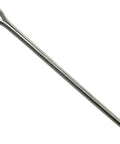 Steel Cotter Pin 3/32 Inch By 2 Inch Zinc Plated showing single pin for DIY, auto, farm, and home projects in heavy duty use applications.
