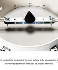 Electronic Drum Piezo Trigger Foam Cone For DIY Vibe Kit inside drum for vibration to piezo sensor, black, 1.38 x 1.46 inch