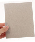 Hand holding high temperature mica sheet for microwave ovens, durable waveguide cover and heat resistant oven accessory.