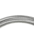 Heavy Duty 304 Stainless Steel 1 X 36 Braided Discharge Hose For Air Compressor 900 Psi flexible metal line detail view.