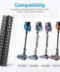 Lower Hose And Replacement Belts For Rocket Vacuum Cleaner Models HV300 HV302 HV320 HV321 with vacuums HV300 to HV321 shown