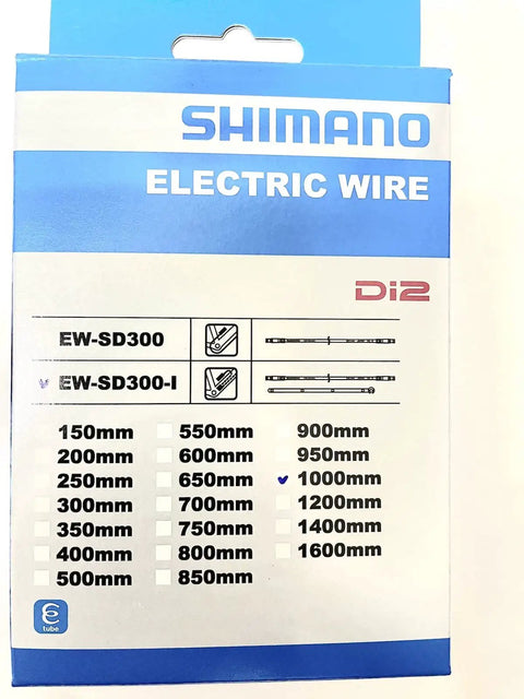 Di2 E Tube Electric Wire EW SD300 1000mm Black For Electronic Shifting Upgrade On Road And Mountain Bikes box