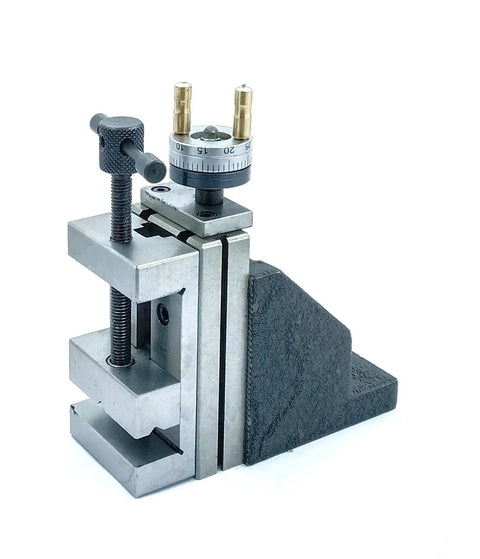 Game Changing Mini Vertical Slide And Tool Post Kit Featuring Dead Nuts Accurate 2 Inch Steel Vice for precise lathe milling.