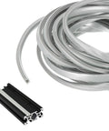 10m Long Aluminum T Slot Cover Flat Seal Dust Shield For 10mm Slot 4545 5050 Aluminum Profiles Ideal For 3D Printer Frames