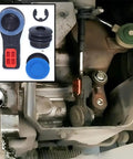 Heavy Duty Transmission Shift Cable Kit For Focus 2005 2006 2007 2008 2009 Manual Gear Shift Cable Linkage End Rod Bushing 98WT7288A2A 1321128 With High Strength Polymer Construction That Withstands Fifty Thousand Plus Shifts showing components and installation