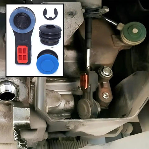 Heavy Duty Transmission Shift Cable Kit For Focus 2005 2006 2007 2008 2009 Manual Gear Shift Cable Linkage End Rod Bushing 98WT7288A2A 1321128 With High Strength Polymer Construction That Withstands Fifty Thousand Plus Shifts showing components and installation