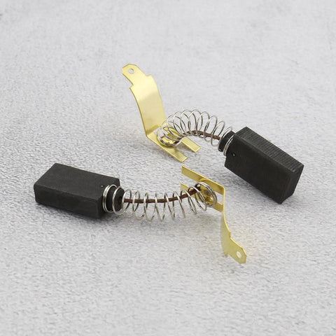 Two Pairs Carbon Brushes For Hilti TE60 TE72 Rotary Hammer Motor With Automatic Stop 23x12.5x6.3mm Replacement Parts