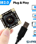 5MP USB Camera Module With 1944P 30Fps, Wide Angle M12 Fisheye Lens, IMX335 Sensor, Plug And Play UVC Webcam For Security