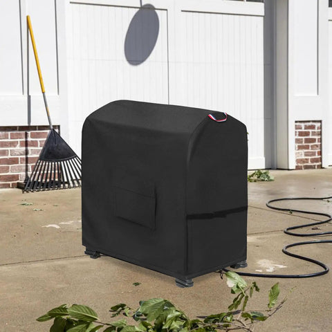 Heavy Duty 600D Waterproof Welding Machine Cover With Plush Liner For TIG225X Welder And Similar Sized Machines 22 X 12.6 X 22 Inches Black