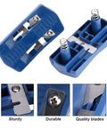Go To Edge Banding Trimmer For Veneer And Laminate Edges, Mini Manual Woodworking Tool with sturdy and durable blade details