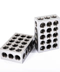 Pro Grade Hardened Steel 1 Inch By 2 Inch By 3 Inch 2 Piece Setup Block Set For Machinists And DIY Builders With Tight Tolerances And Rugged Durability, two blocks
