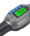 Digital Torque Wrench 1/4 Inch CRV Steel High Precision Electric Driver For Automotive And Bike Maintenance 13-265 Lb-In displaying buttons and LCD screen.
