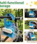 Pump Holder For Enteral Feeding Pump No Tools Needed Snap Fit 3D Printed Carrier Stand with multi-functional storage options