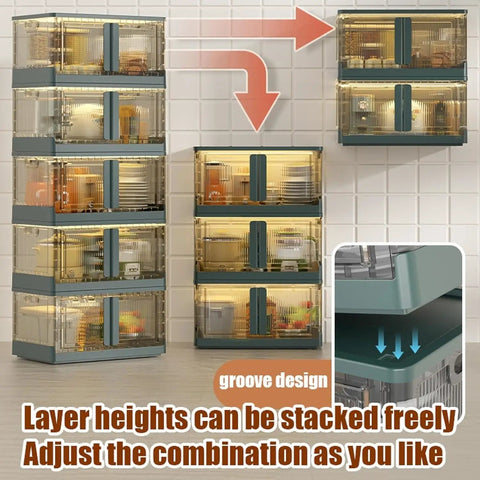 No Sweat Foldable Storage Cubes With Secure Lids And Smooth Roll Wheels For Narrow Gap Organizers Stackable Plastic Bins That Max Closet Space And Keep Your Gear Neat