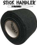 Rock Solid Cotton Gauze Drumstick Grip Tape For Drummers Super Comfortable Black Four Pack Anti Slip Wraps That Crush Stick Control And Stop Slipping Cold Made In Usa roll of black cotton gauze grip tape.