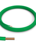 10 Gauge Insulated Solid Copper THHN THWN Wire 25 Ft Ground Wire For Electrical Grounding In Homes Shops And Industrial Projects