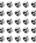 Wire Thread Inserts 10-32 UNF Helical Coiled Type 304 Stainless Steel Thread Repair Kit For Mechanical Equipment 50 Pack 1D 3/16 Inch Effective Length After Installation