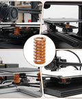 12 Pack 0.31 In OD 0.79 In Length Compression Springs for 3D printer beds in use on Ender 3, spring steel, stable calibration