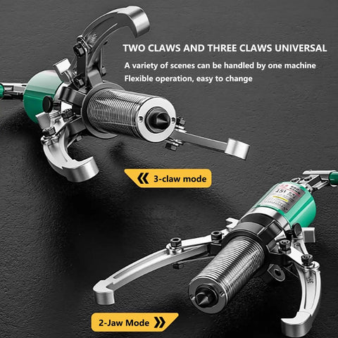 Heavy Duty 2 Jaw Or 3 Jaw Puller Tool For Automotive Axles Hubs And Rotors With 50 Ton Bearing Separator 2-jaw and 3-jaw modes