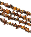 Yellow Tiger Eye Chip Beads 5-8mm DIY Jewelry Making Strand 34 Inch Loose Stones No Clasp Natural Healing Gemstones