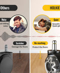 Comparison of noisy office chair wheels versus Dead Quiet Two Inch Office Chair Casters Fit Ikea 1Kea Compatible