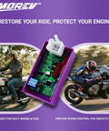 5 Pin AC CDI Ignition Module Replacement For ATV Dirt Bike Scooter Go Kart with dip switch, shown in purple casing