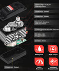 360 Degree Continuous Rotation Servo With Beefy 35Kg Torque Coreless Motor And Metal Gears, outlined features
