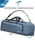 Shock Absorbent Multipurpose Telescope Bag 40 Inches For On The Go Outdoor Travel And Safe Transit, Padded Protective Case Built For Celestron And Other Major Telescope Brands, Durable, Lightweight, Weather Resistant, Quick Access, 40x11.5x9
