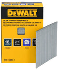 Finish Nail Pack Two And A Half Inch 16 Gauge 2500 Nails For Baseboards Door And Window Casing Paneling And Crown Molding