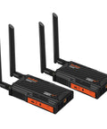 1080P Wireless HDMI Transmitter And Receiver Kit With 820 Ft Range Loop Out And IR Remote Streaming From PC Camera Laptop PS5 PS4