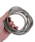 Top Notch Flexible Stainless Steel Wire Loom Sleeve For Heavy Duty Cable Management Easy Bend Rust Proof Electrical Conduit Guard.