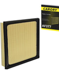 Engine Air Filter Compatible With Toyota RAV4 Camry Highlander Avalon GR Corolla Grand Highlander And Lexus ES NX RX 350 Models From 2018 Through 2025 OE 17801 25020 Replacement Beefed Up Filtration Built For Peak Performance, showing product and packaging.