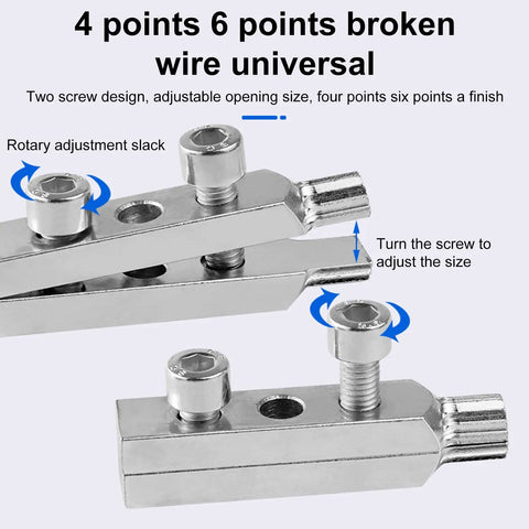 Top Notch Broken Pipe Extractor Tool For Rusted Fasteners, Damaged Screw Remover And Stripped Bolt Kit, adjustable alloy steel