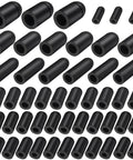 Pro Grade Assorted Rubber Vacuum Cap And Plug Kit, 63 Pieces In 7 Sizes, flexible durable rubber for automotive use