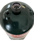 Top view of Pre Filled 1 Lb Propane Cylinders Six Pack For Camping And Outdoorsy Adventures Durable Steel Build Green Color