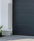 Ultra High Density Tough As Nails Corner Guard Edge Protector and Bumper in Dark Gray on garage wall for high impact protection.