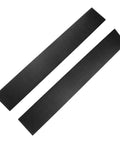 Pair of black pillar trim door molding strips for Chrysler Town & Country and Dodge Grand Caravan.