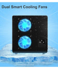 Dual Channel Adjustable Lab Power Supply 30V 10A With Independent CV and CC, featuring dual smart cooling fans on ice background.