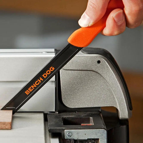 Pocket Push Stick For Table Saw With Mounting Hole, Non Slip Ergonomic Handle, Safety Pusher For Precision Woodworking