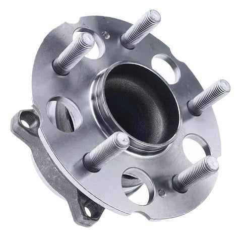 Beefed Up Rear Wheel Bearing Hubs Assembly Pair For Acura RDX 2013 To 2018 FWD And Honda CRV 2012 To 2016, 5 Bolt Lugs, 4 Bolt Rectangular Flange
