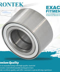 Front Left And Right Wheel Bearing And Hub Assembly For Honda Civic 1992 2000 Civic Del Sol 1993 1997 And CR V 2002 2004