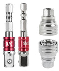 Heavy Duty Adjustable Universal Socket Wrench 3/8 Inch Drive Fits 10 To 19 Mm Fasteners is shown from multiple angles, revealing design.