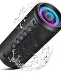 Portable Bluetooth Speaker With Bluetooth 5.4, 20W HD Loud Stereo Sound, TWS Pairing, 20 Hour Playtime, RGB Lights, IP7 Waterproof